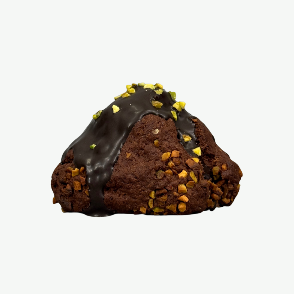 DOUBLE CHOCOLATE PISTACHIO SCONE